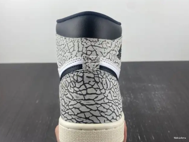 Rep TBK Cement White OG Air High 1 DZ5485-052 Jordan 0504